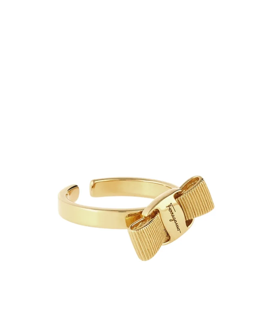 Ferragamo Bow-Detailed Ring
