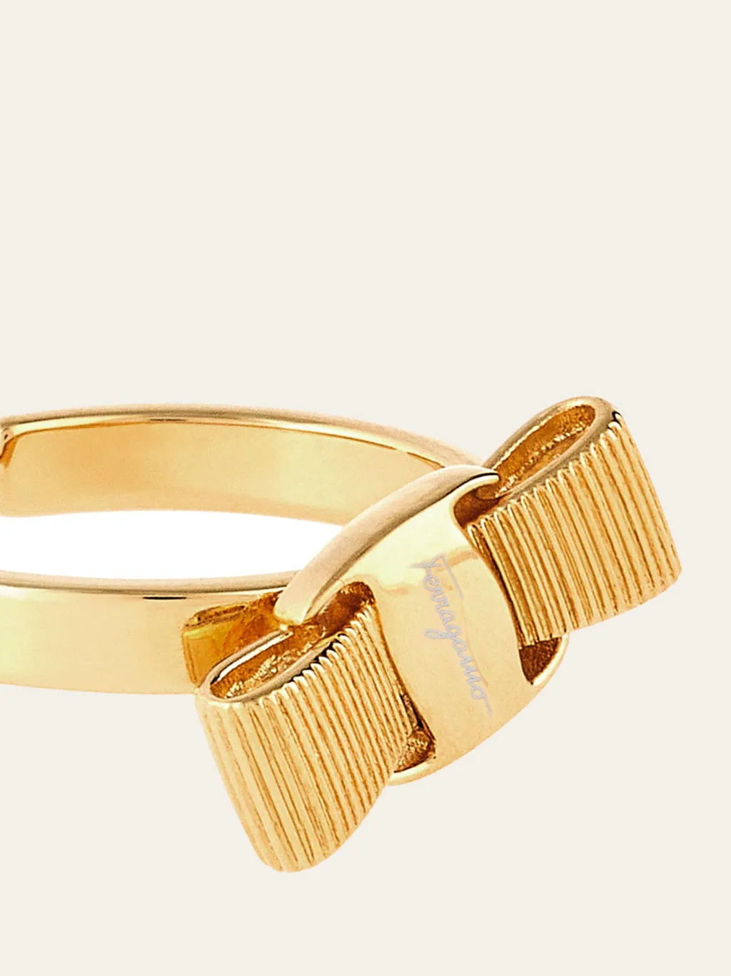Ferragamo Bow-Detailed Ring