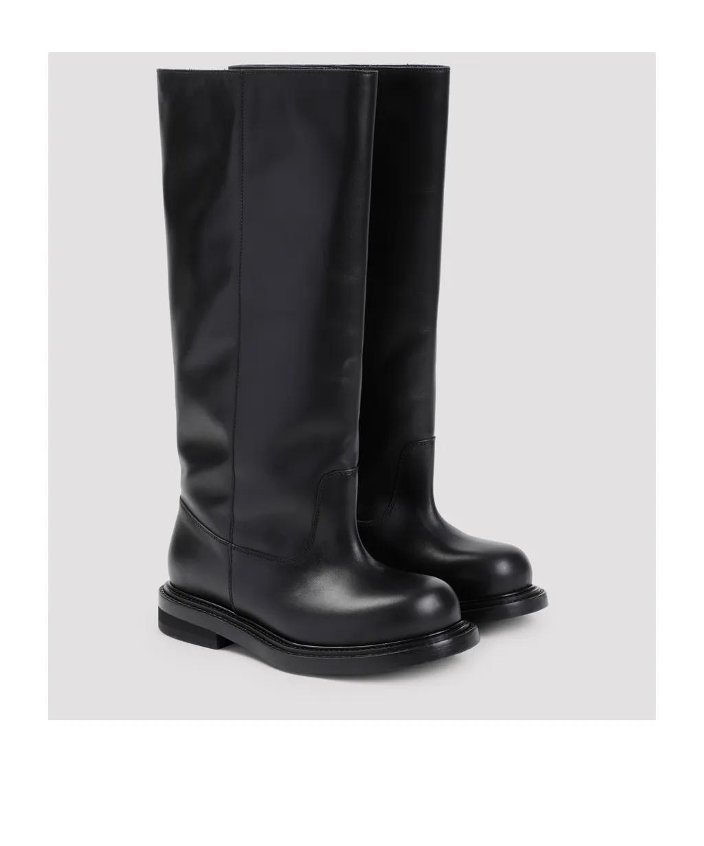 Moschino Round-Toe Knee-High Boots