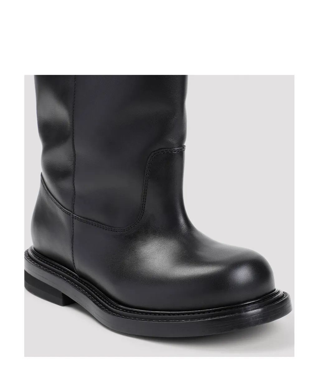 Moschino Round-Toe Knee-High Boots