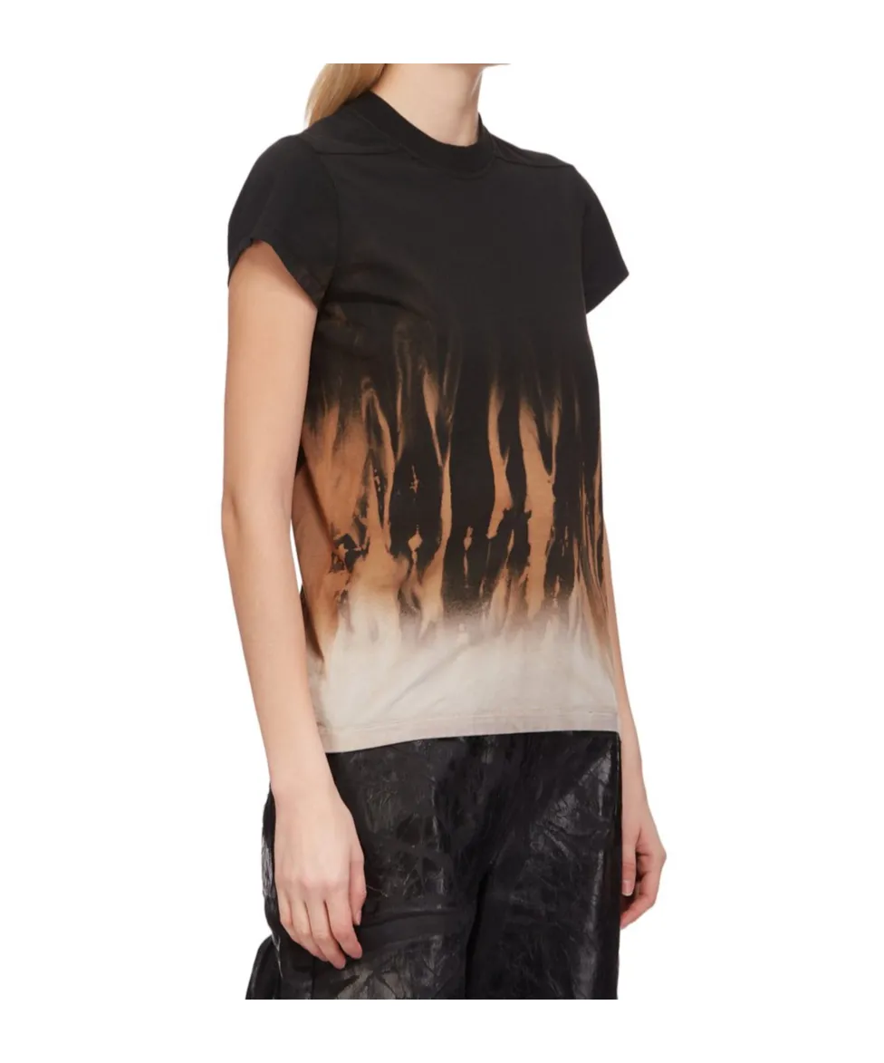 Rick Owens Drkshdw Small Level Tie-Dyed T-Shirt
