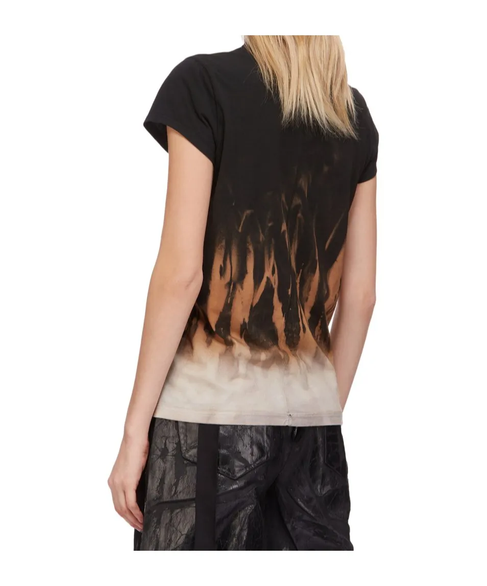 Rick Owens Drkshdw Small Level Tie-Dyed T-Shirt