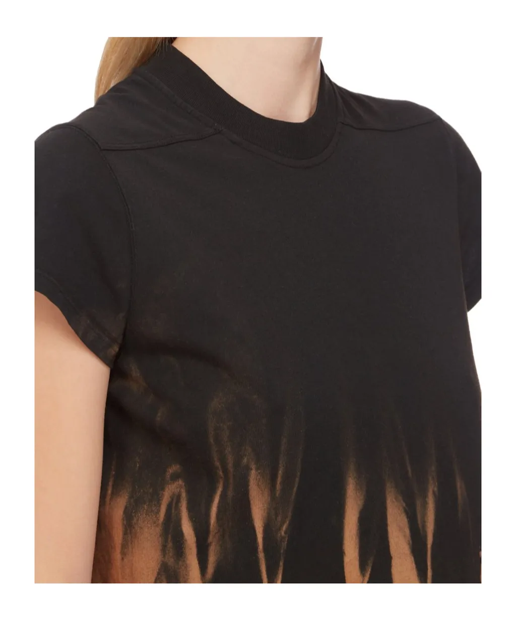 Rick Owens Drkshdw Small Level Tie-Dyed T-Shirt