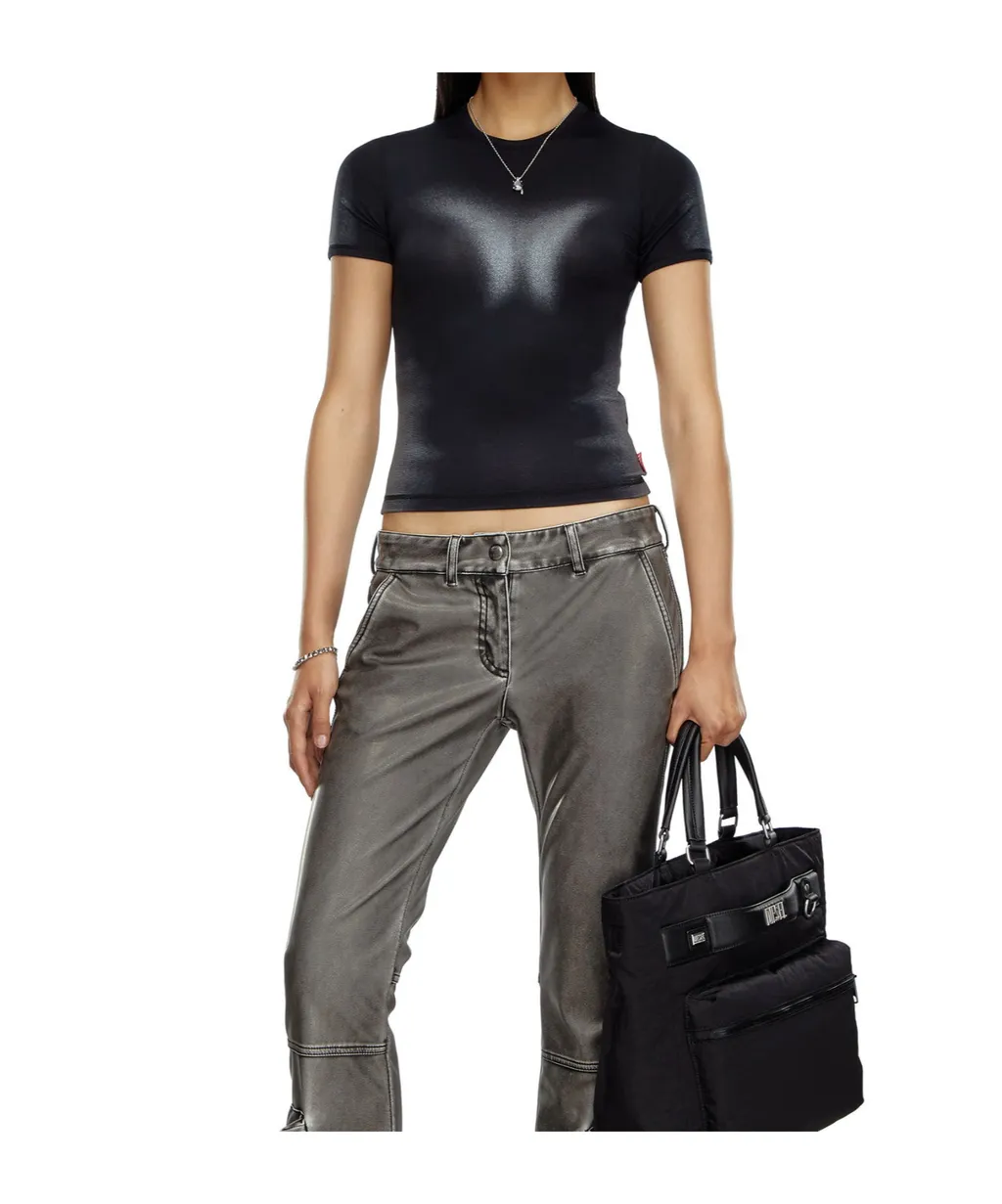 Diesel T-Anessa Metallic Top