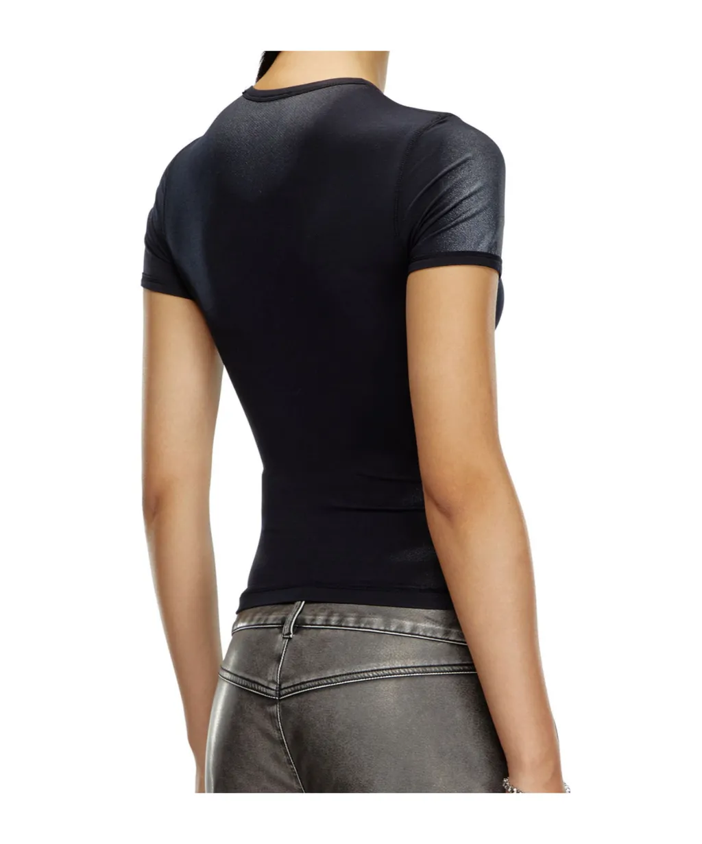 Diesel T-Anessa Metallic Top