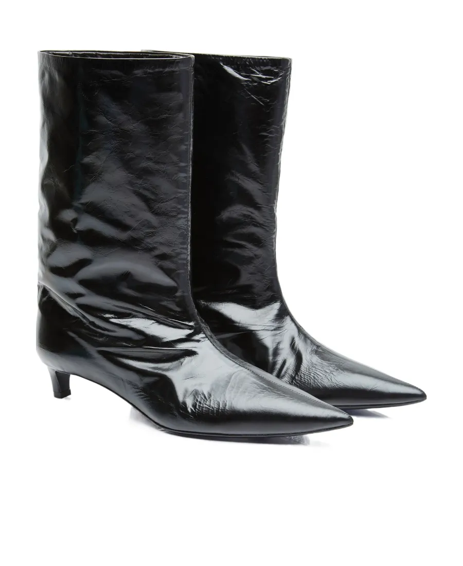 Jil Sander Pointed Toe Ankle Boots