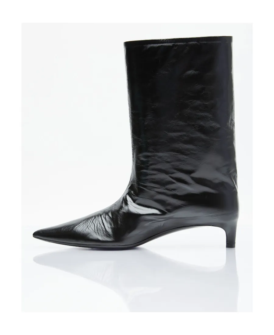 Jil Sander Pointed Toe Ankle Boots