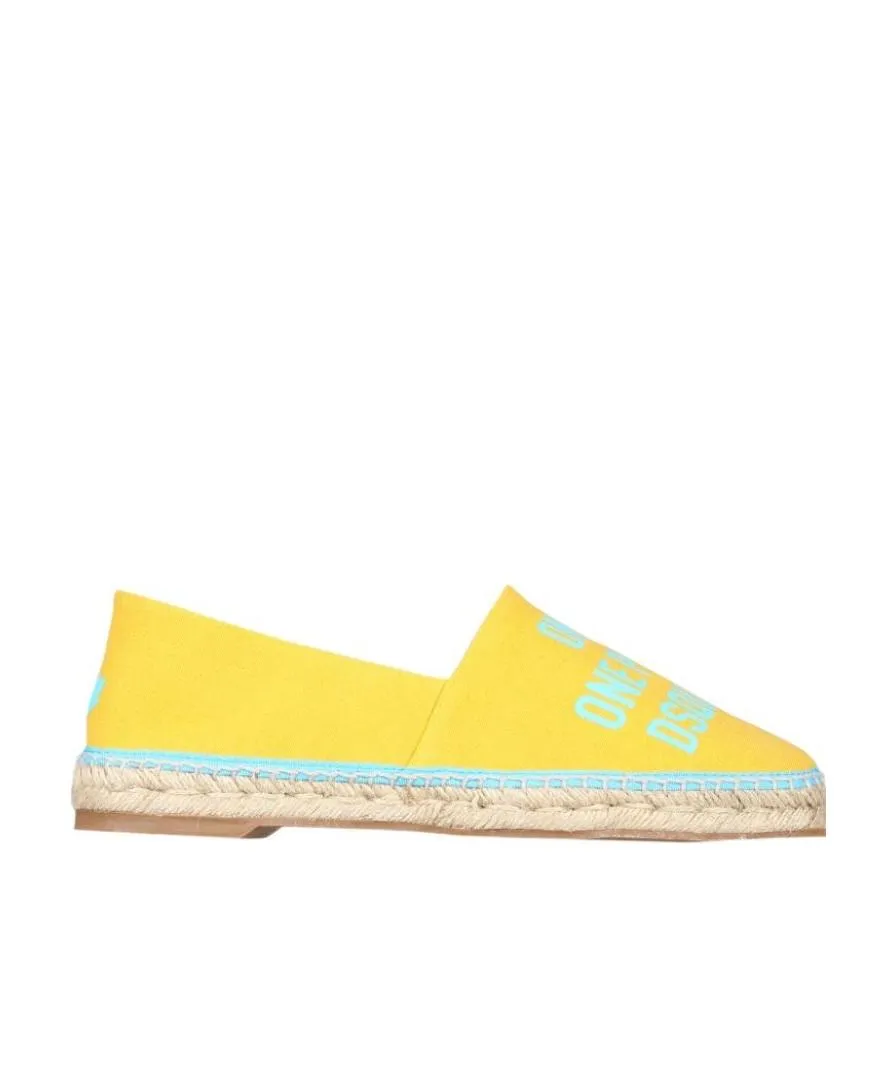 Dsquared2 Logo Slogan Jacquard Espadrilles
