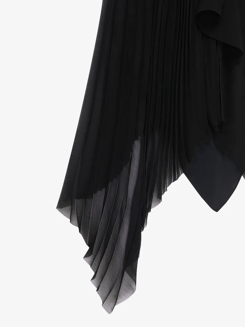 Givenchy Asymmetrical Short-Sleeved Dress