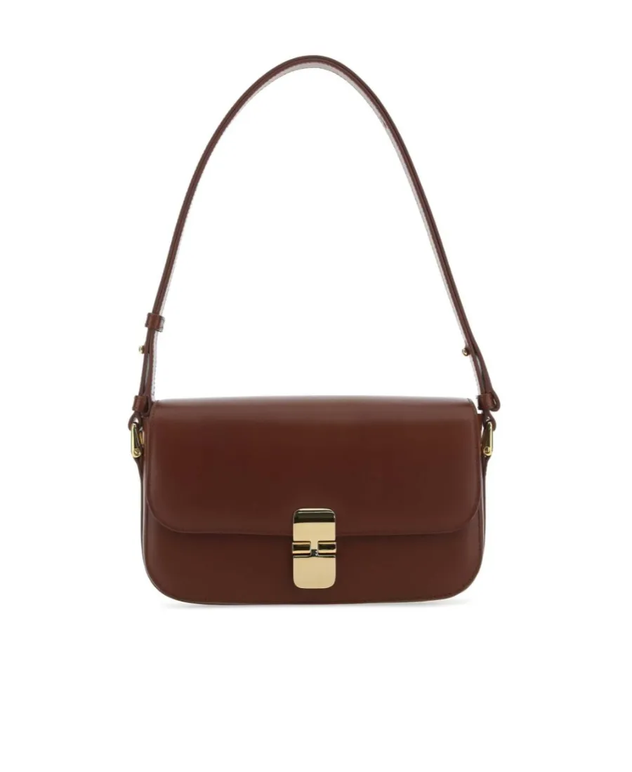 A.P.C. Grace Foldover Shoulder Bag