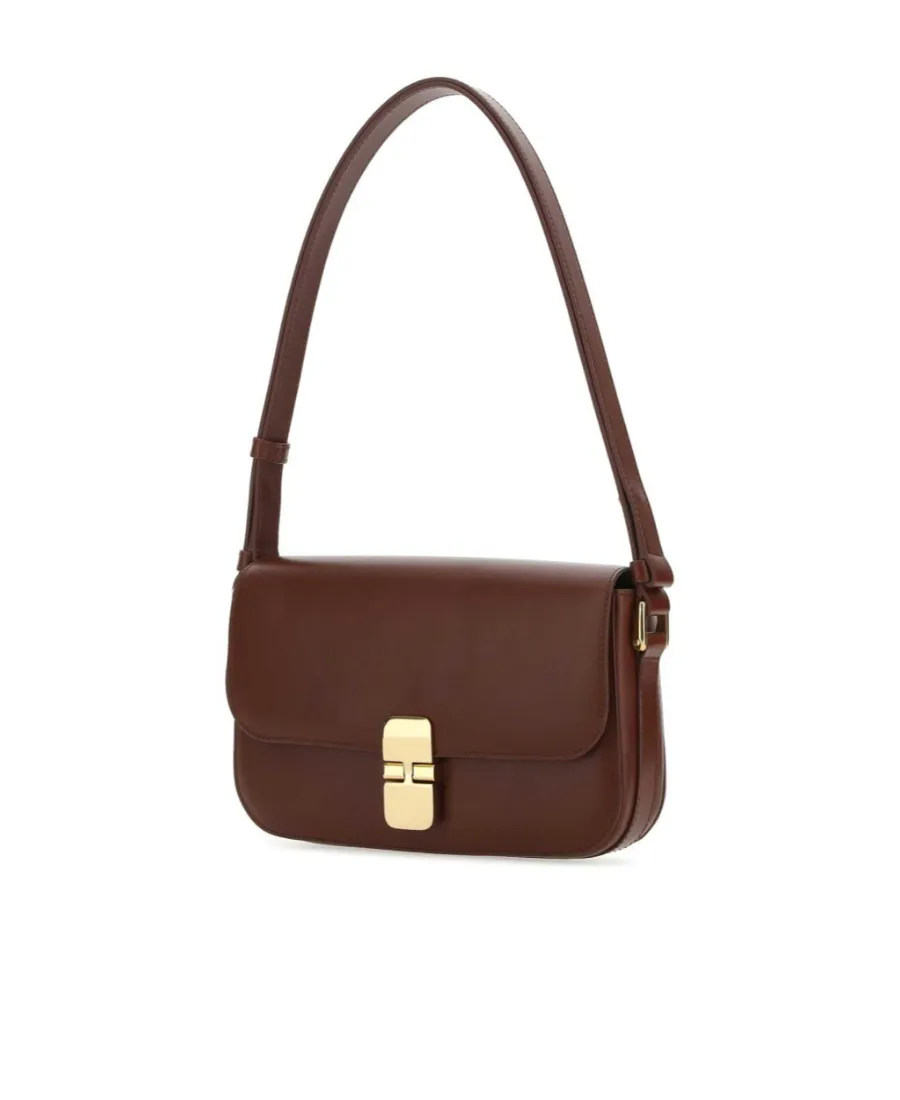 A.P.C. Grace Foldover Shoulder Bag