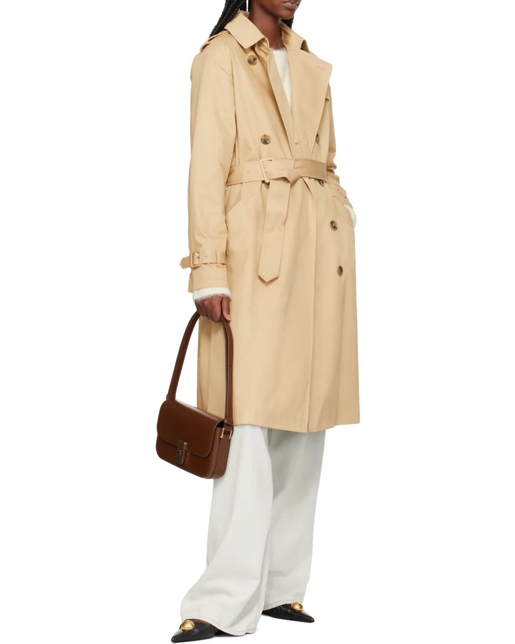 A.P.C. Grace Foldover Shoulder Bag