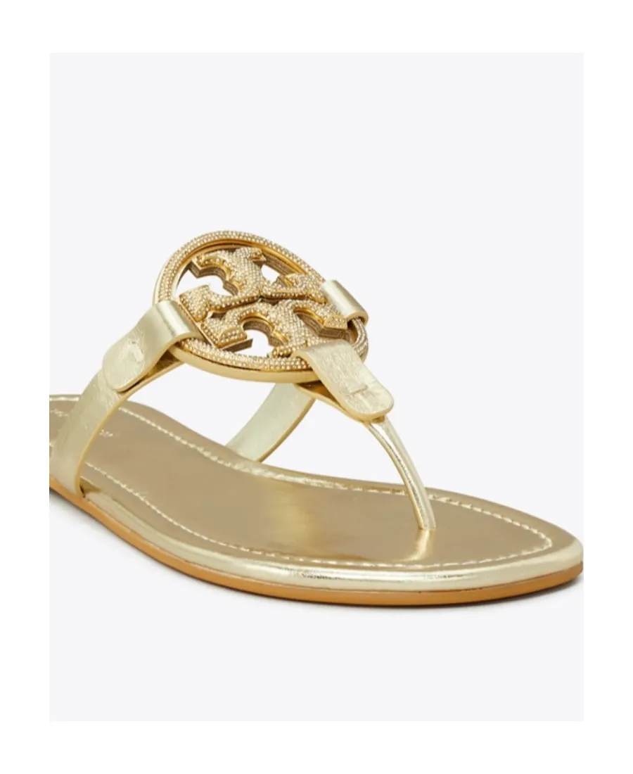 Tory Burch Miller Embellished Flat Sandals
