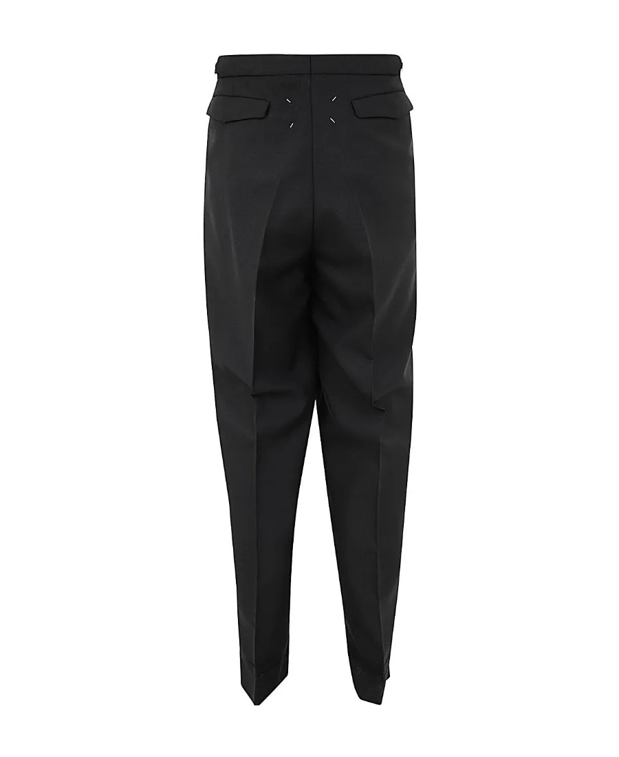 Maison Margiela Mid-Rise Tailored Trousers
