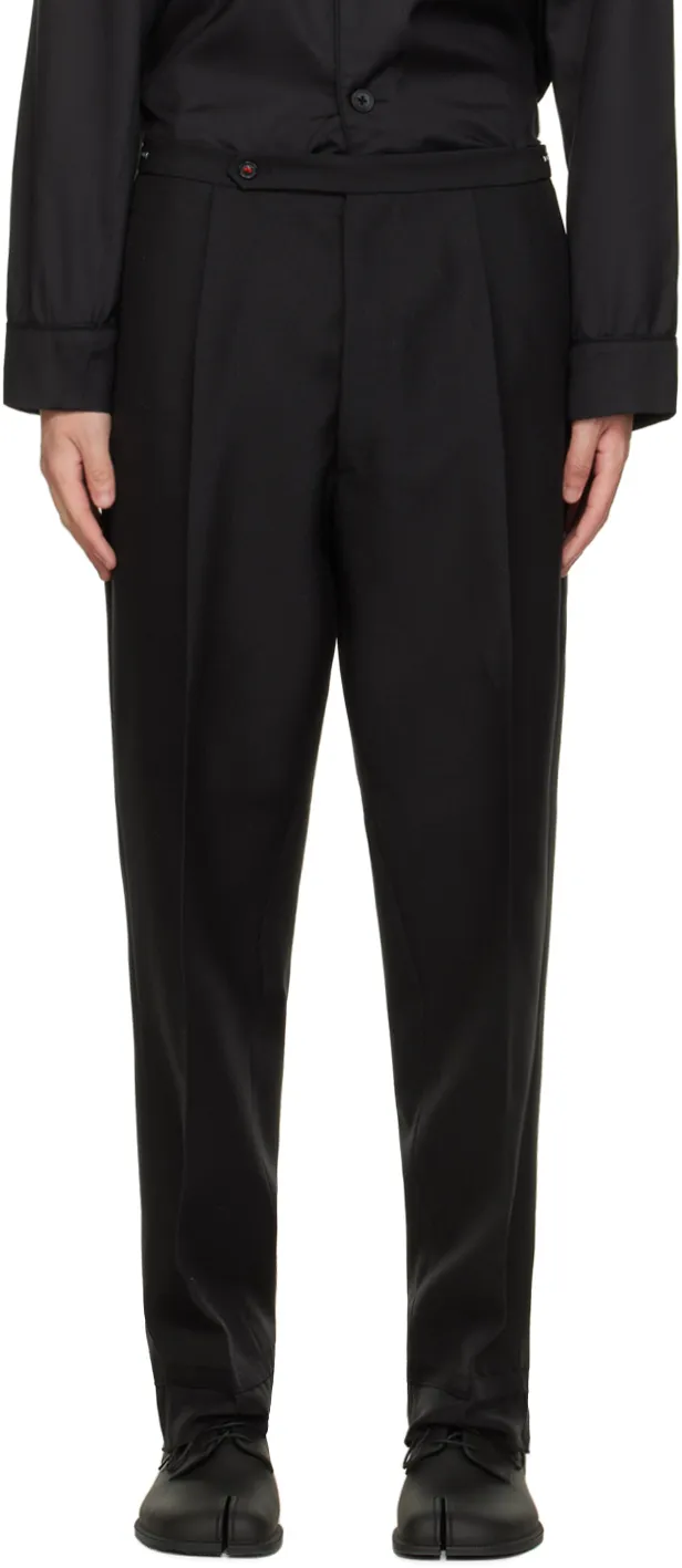 Maison Margiela Mid-Rise Tailored Trousers
