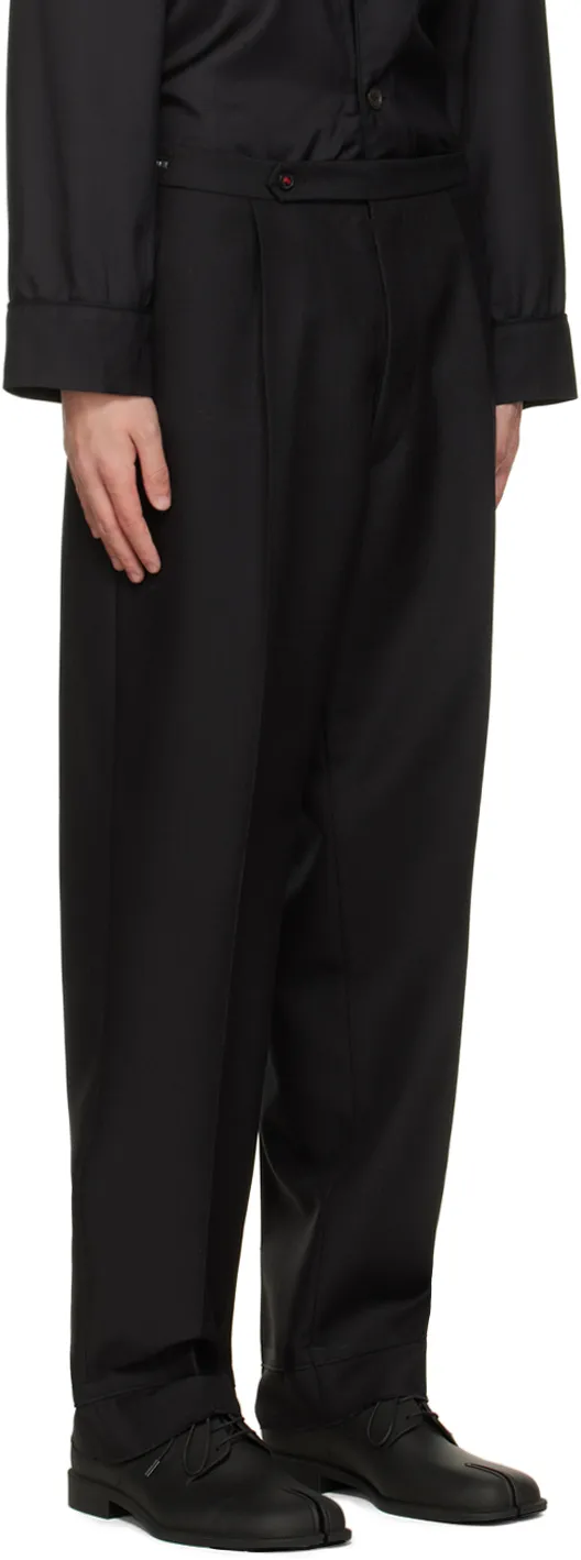 Maison Margiela Mid-Rise Tailored Trousers