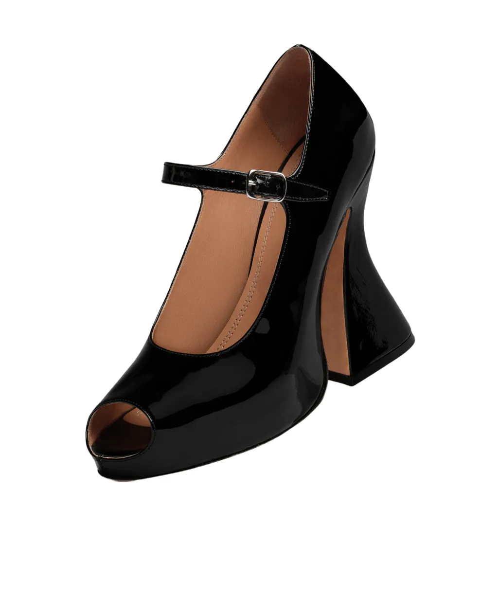 Maison Margiela Glossy Mary Jane Pumps