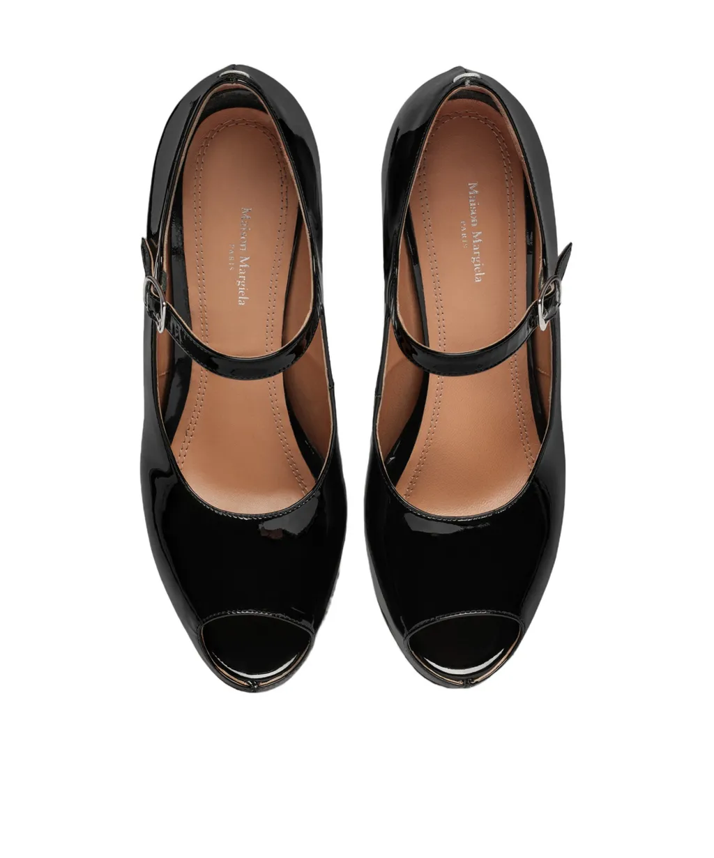 Maison Margiela Glossy Mary Jane Pumps