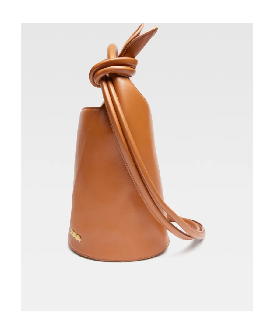Jacquemus Mini Knotted Bucket Bag
