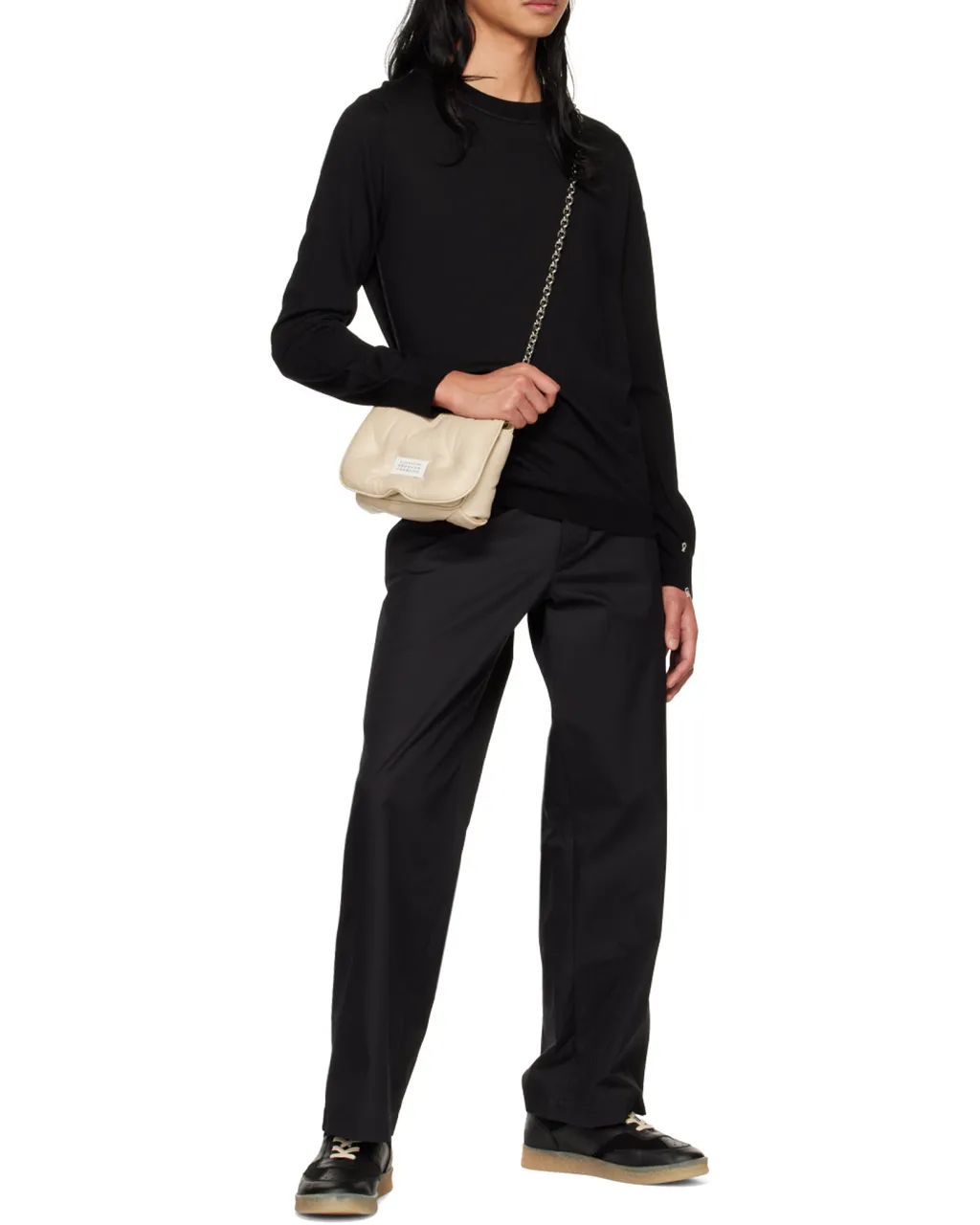 Maison Margiela Glam Slam Quilted Padded Messenger Bag