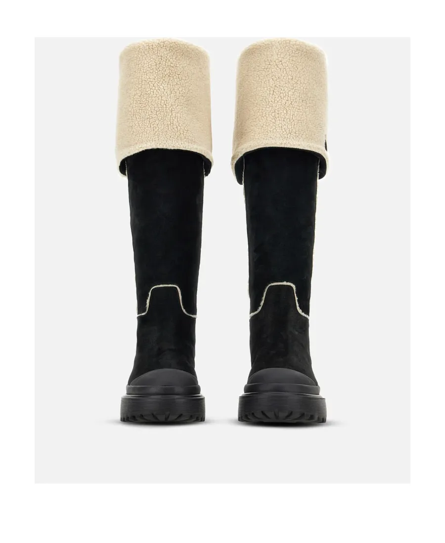 Hogan Fur Detailed Boots