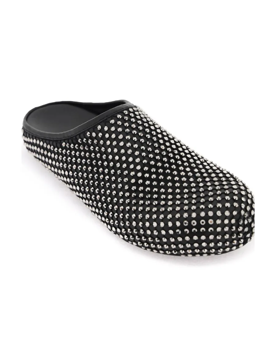 Marni Rhinestones Embellished Mules