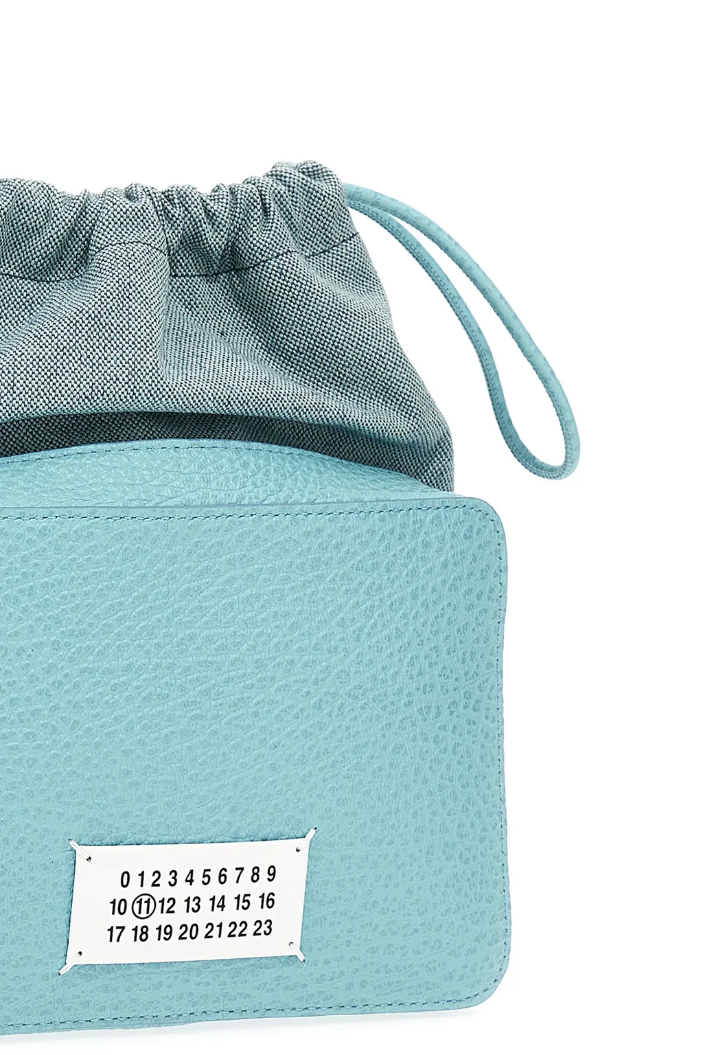 Maison Margiela Panelled Drawstring Shoulder Bag
