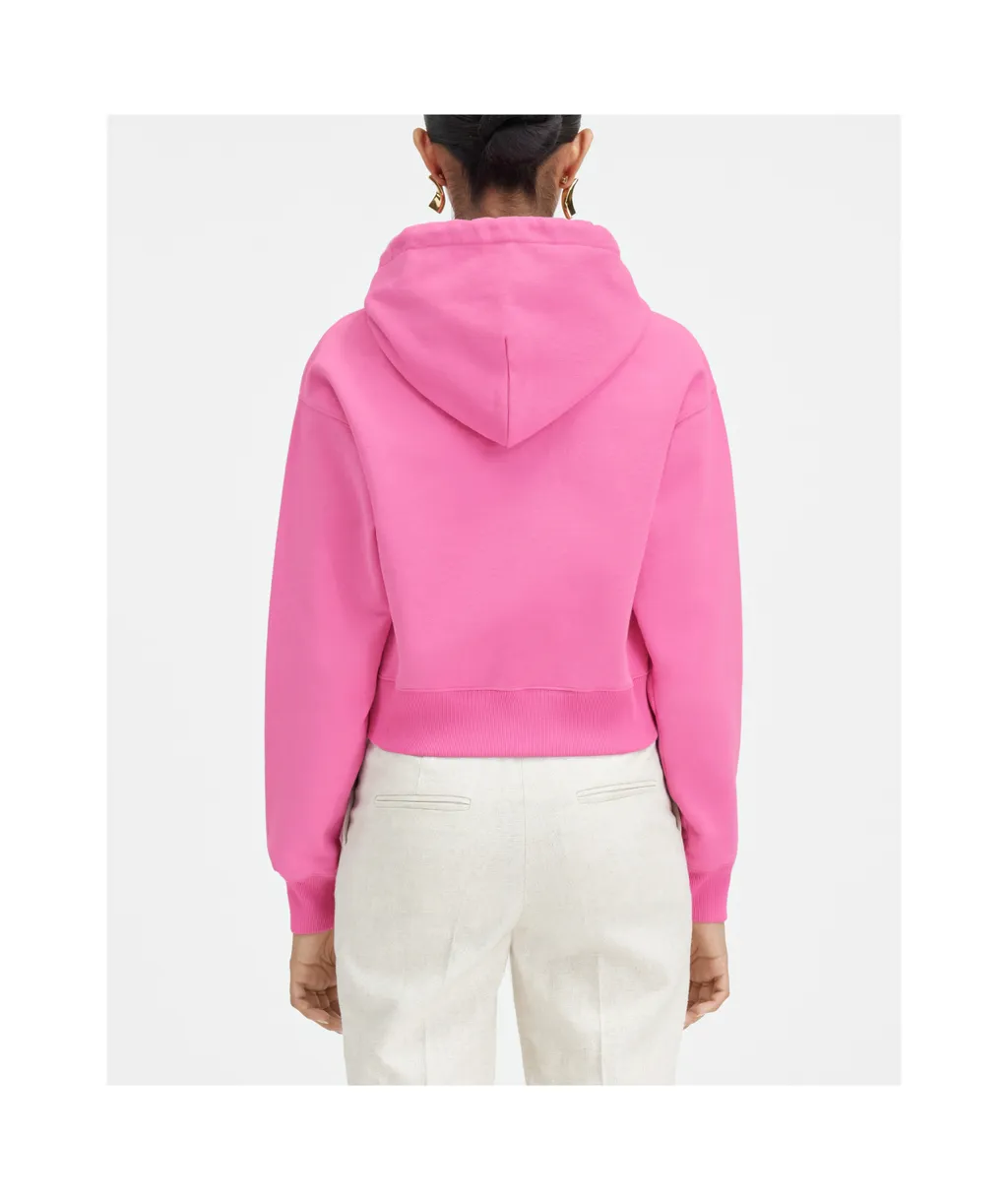 Jacquemus Logo Patch Drawstring Hoodie