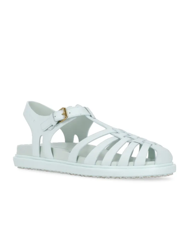 Marni Fisherman Ankle-Buckle Sandals