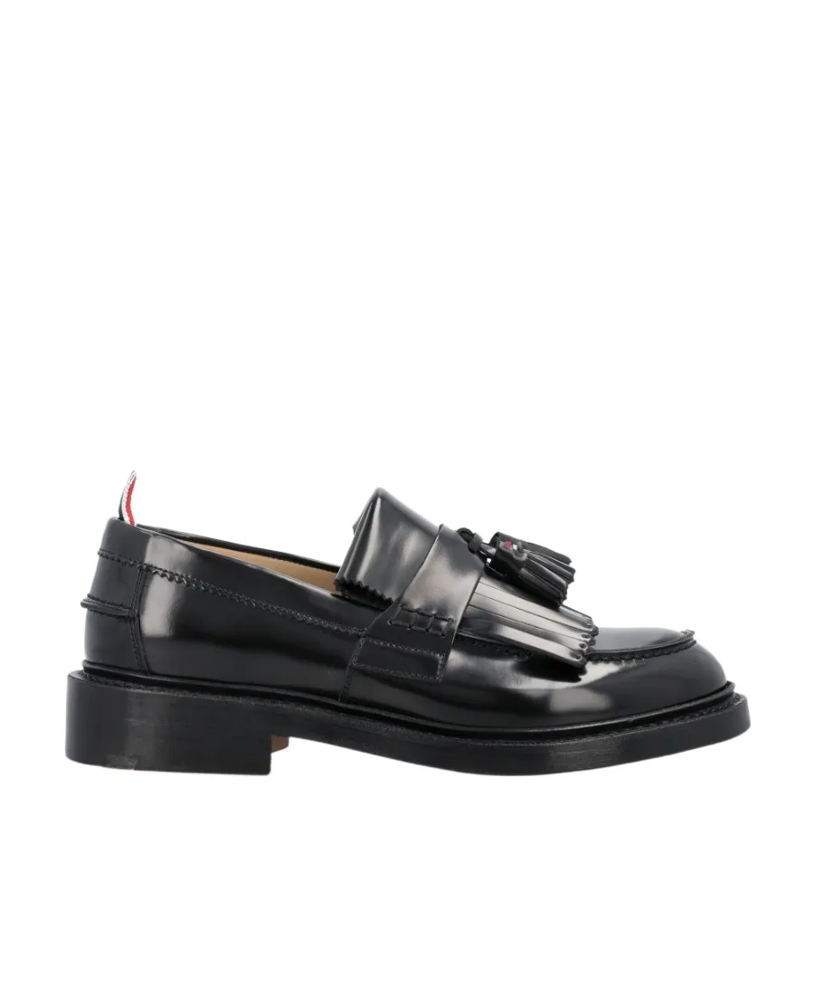 Thom Brown Fringe-Detailed Slip-On Loafers