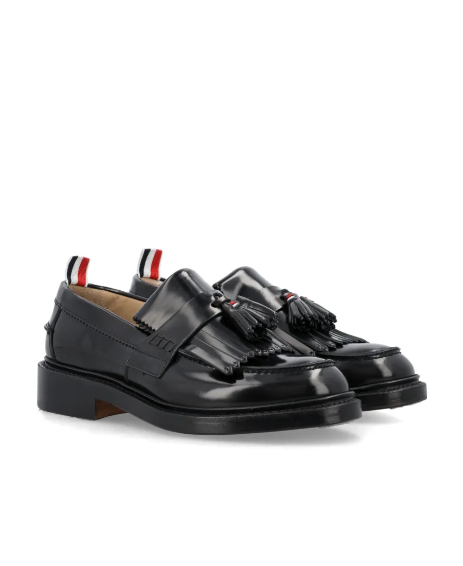 Thom Brown Fringe-Detailed Slip-On Loafers