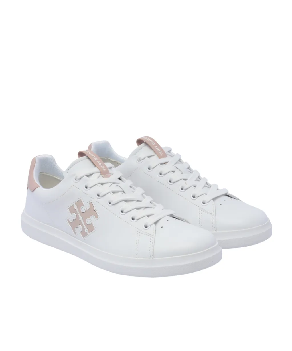 Tory Burch Double T Howell Low-Top Sneakers