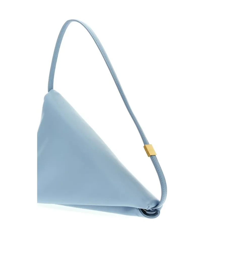 Marni Prisma Logo Embossed Shoulder Bag