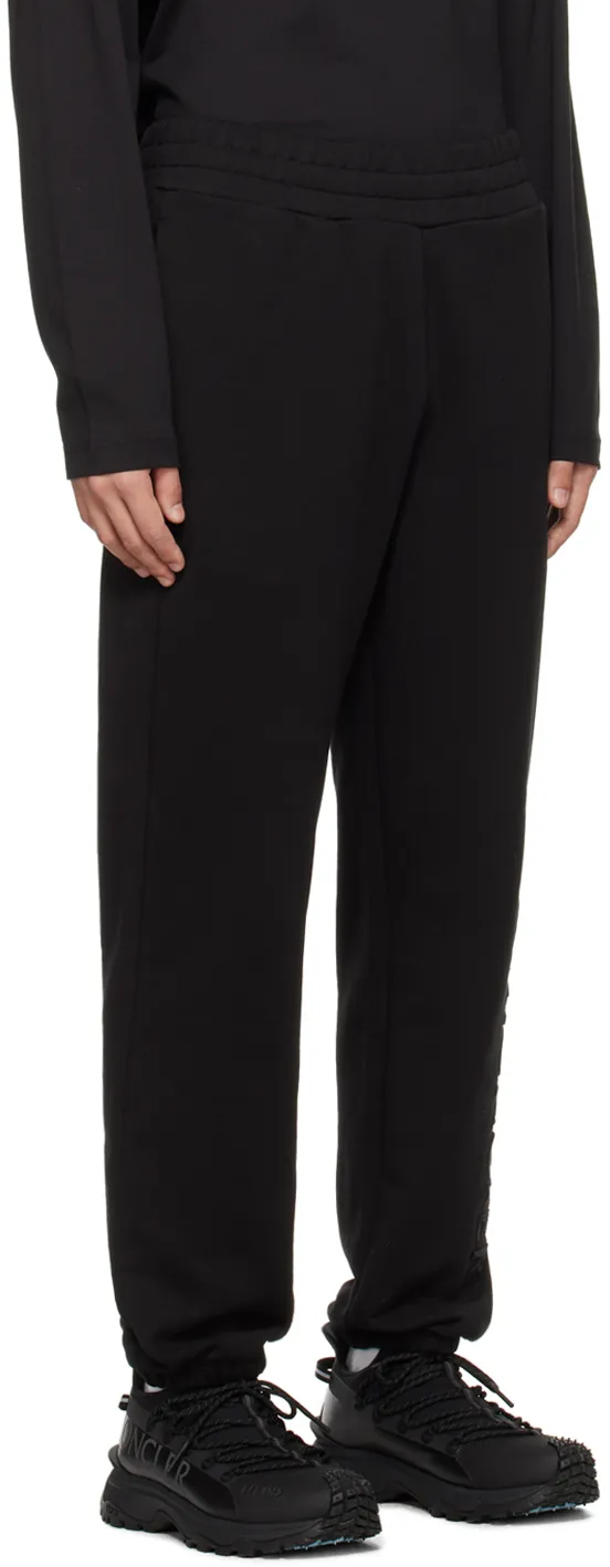 Moncler Logo Embroidered Track Trousers