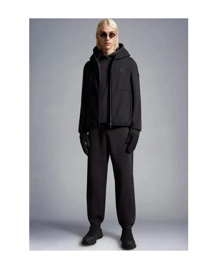 Moncler Logo Embroidered Track Trousers