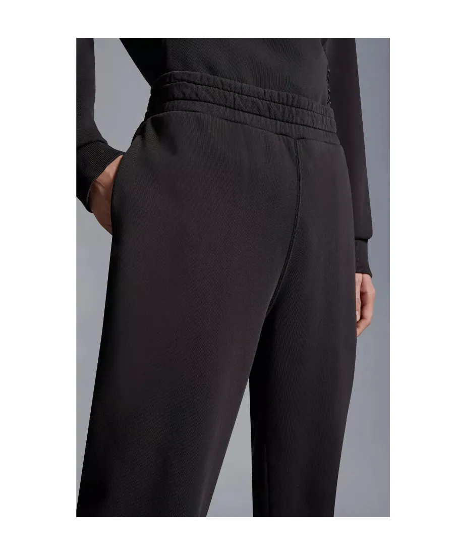 Moncler Logo Embroidered Track Trousers