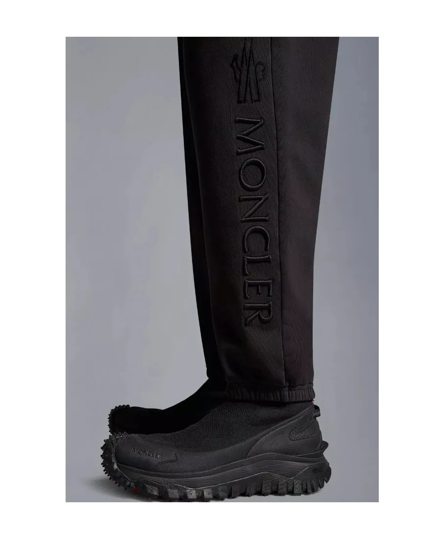Moncler Logo Embroidered Track Trousers