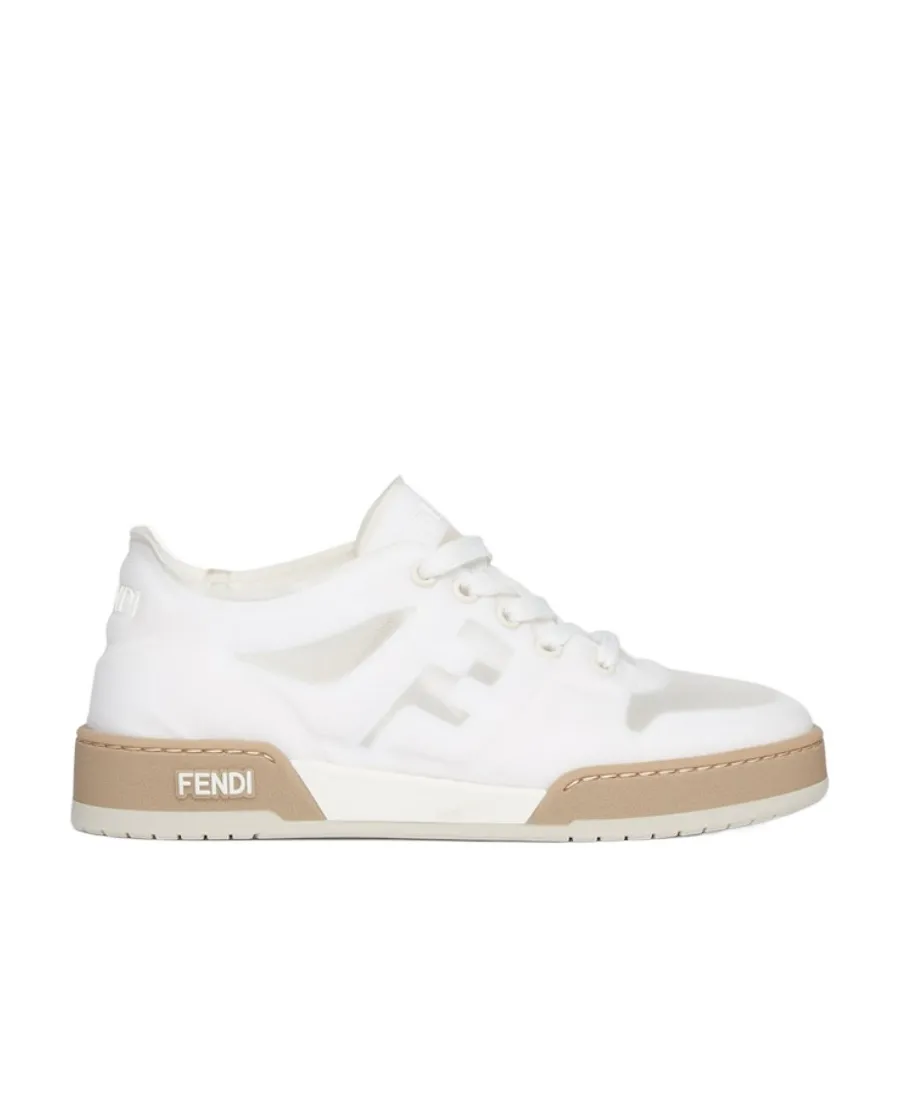 Fendi Match Mesh Low Top Sneakers