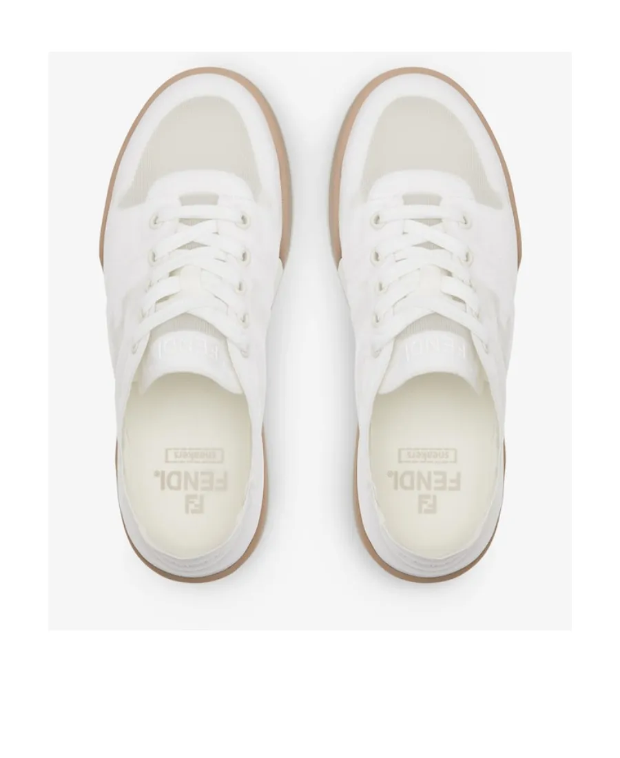 Fendi Match Mesh Low Top Sneakers