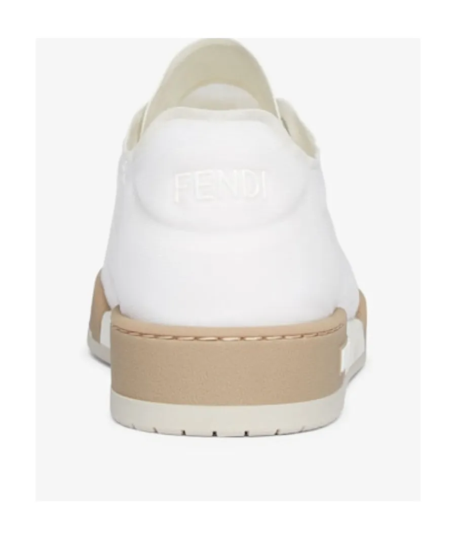 Fendi Match Mesh Low Top Sneakers