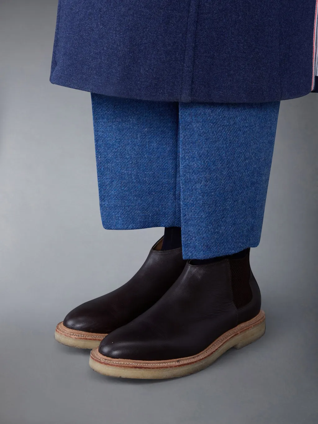 Thom Browne Mid-Top Chelsea Boots