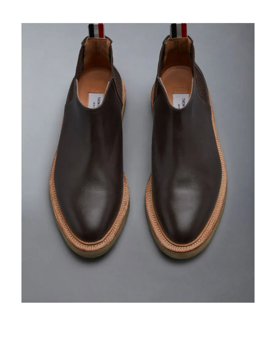 Thom Browne Mid-Top Chelsea Boots