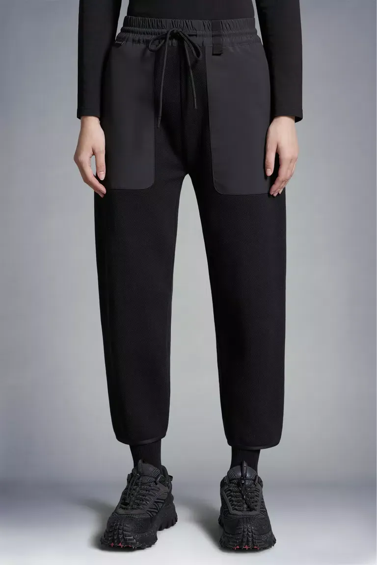 Moncler Drawstring Panelled Sweatpants
