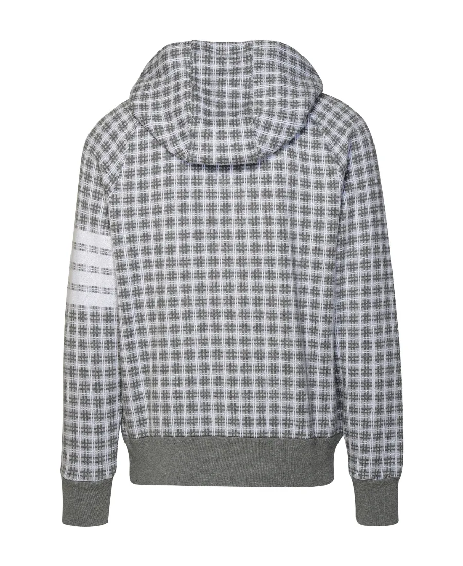 Thom Browne Checkered Zip-Up Jacket