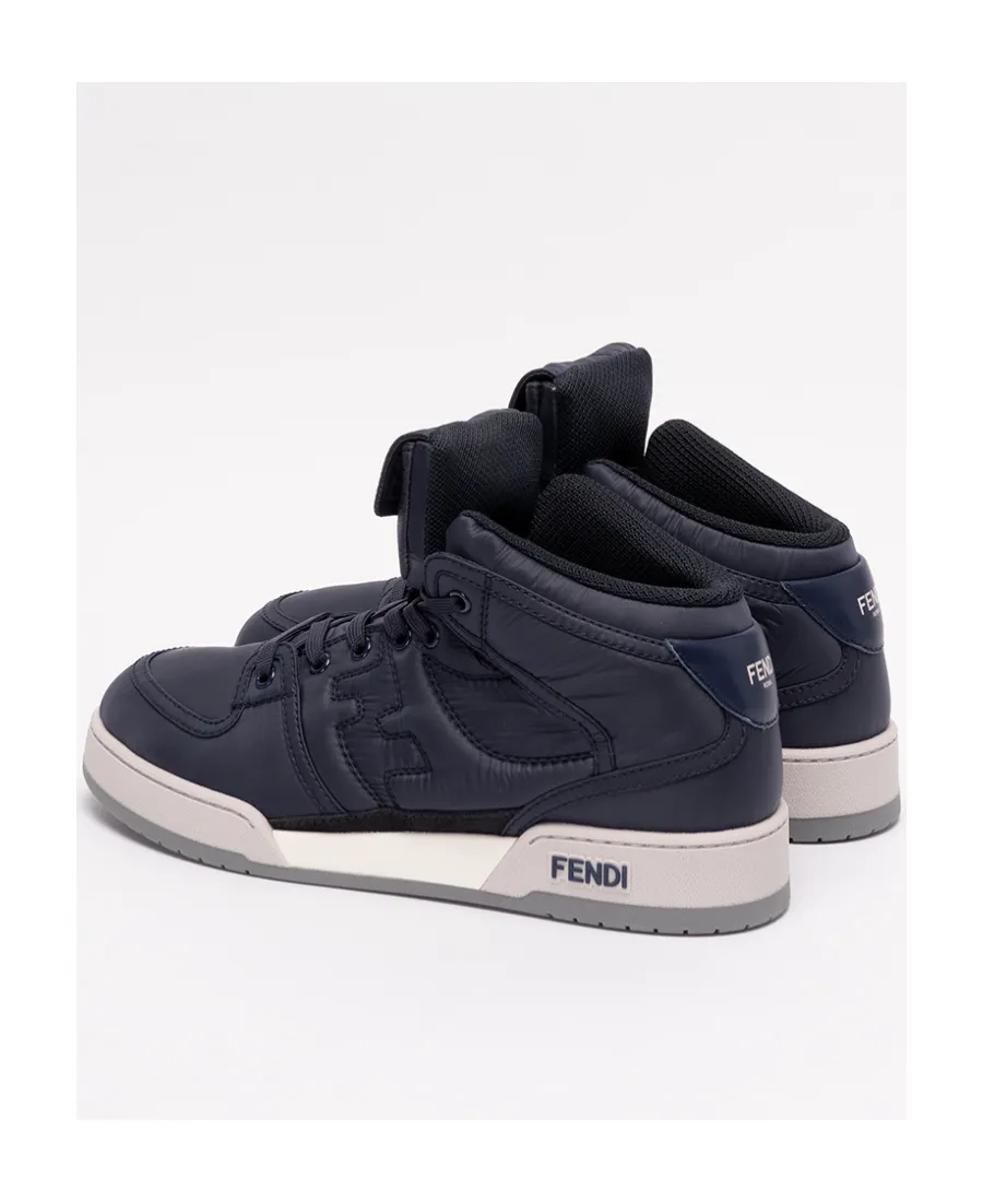 Fendi Match High-Top Sneakers