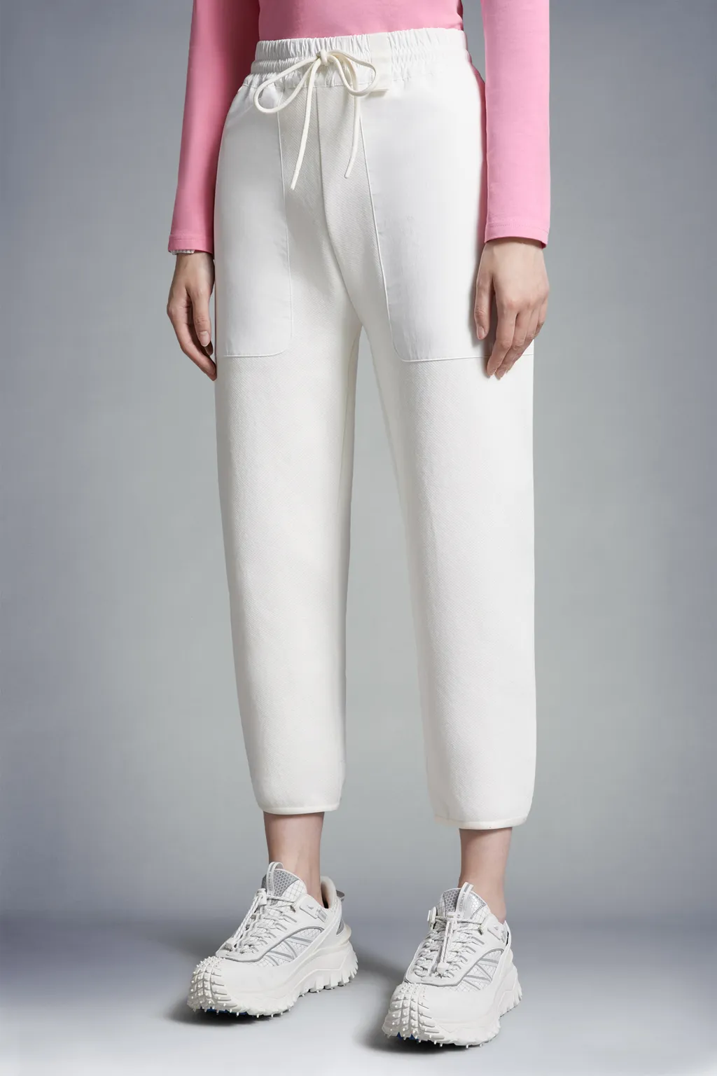 Moncler Drawstring Panelled Sweatpants