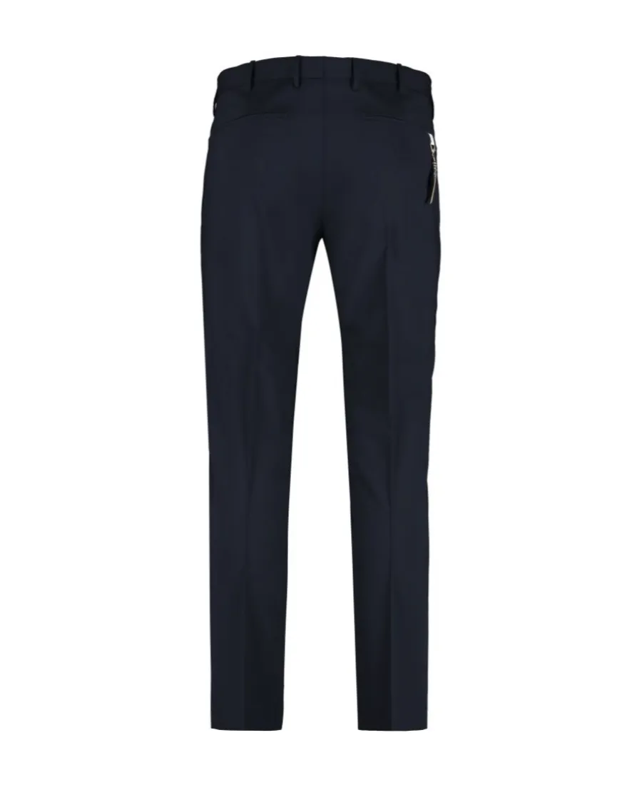 Pt Torino Straight-Leg Cropped Tailored Trousers