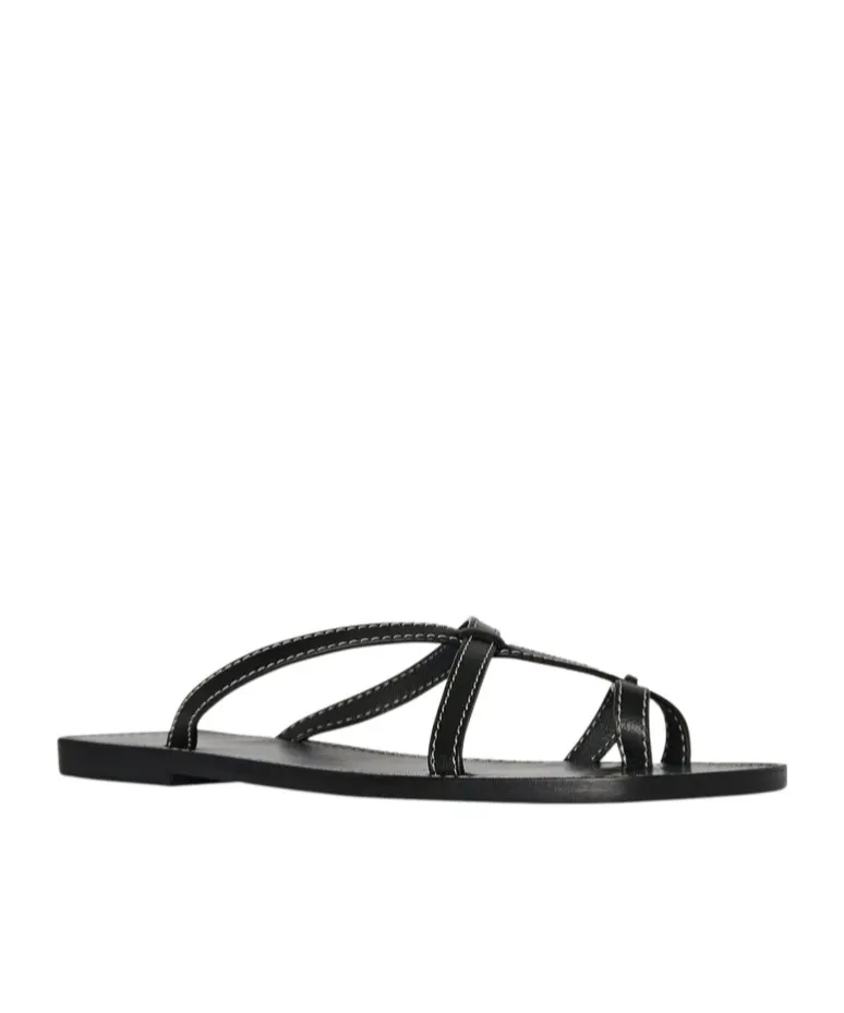 The Row Crossover Strap Sandals