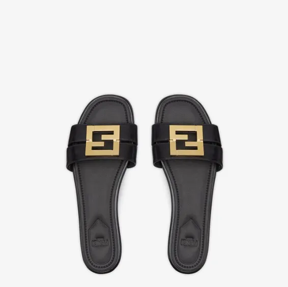 Fendi Ffold Slip-On Slides