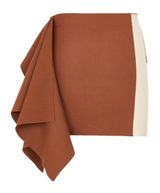Fendi Asymmetric Mini Skirt